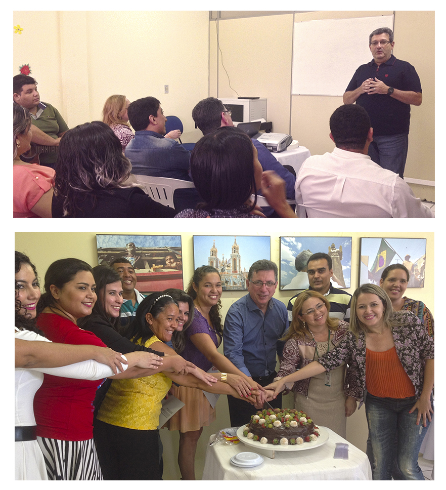 montagem comemoração