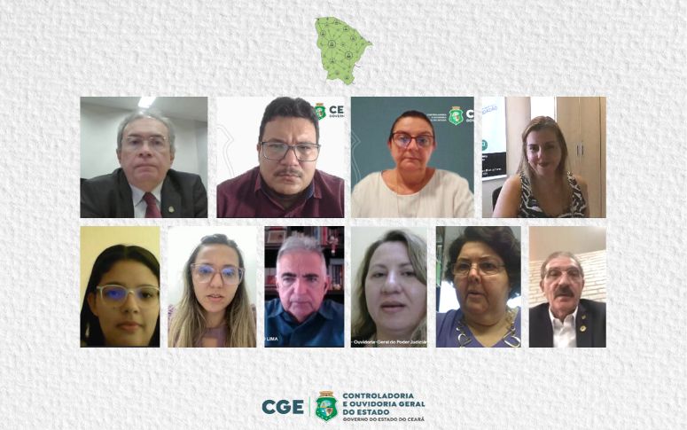 CGE participa da 3ª e última reunião da Rede Ouvir Ceará de 2022