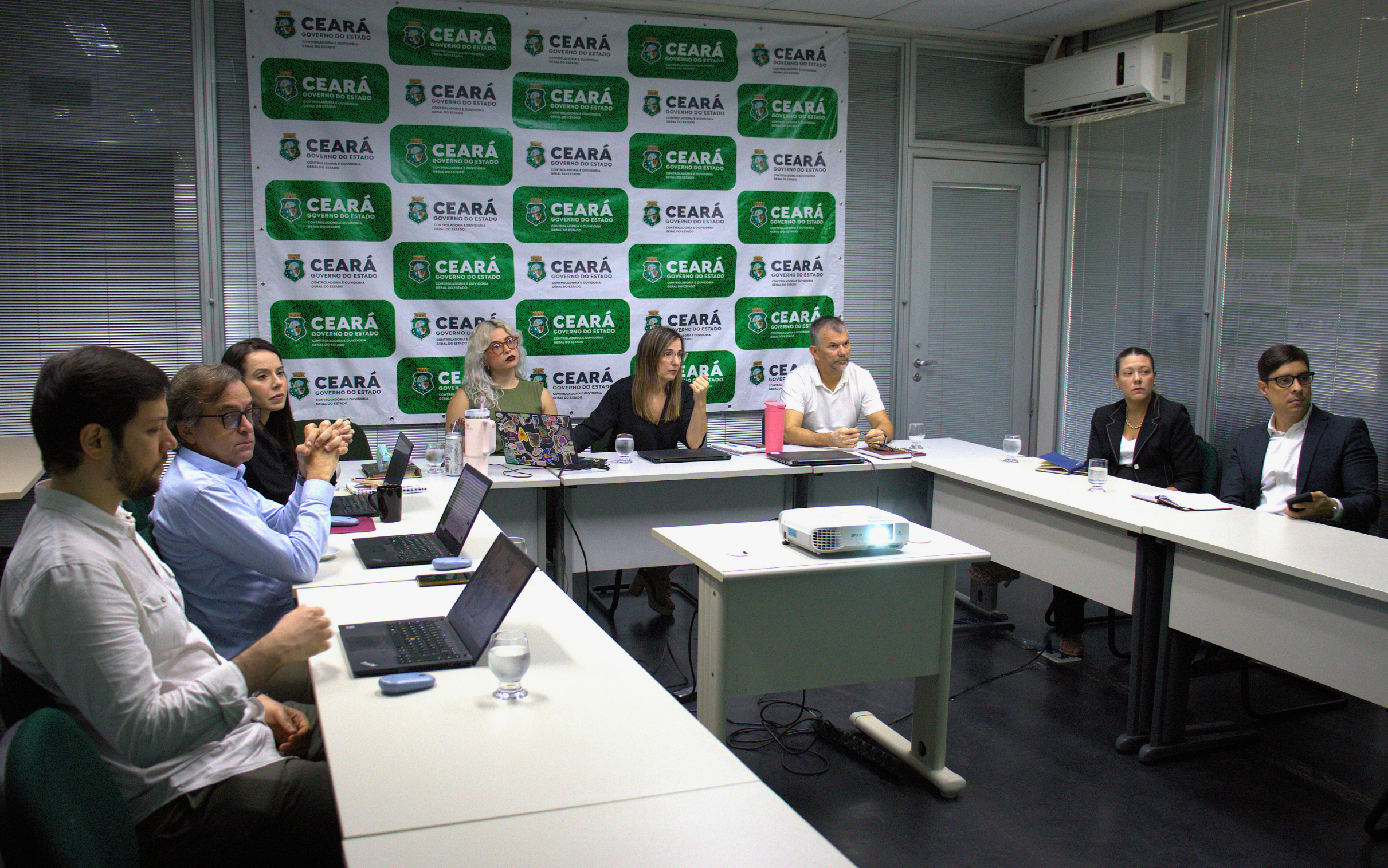 CGE recebe a CGM Fortaleza para reunião técnica sobre as atividades de Ética, Inspeção e Correição