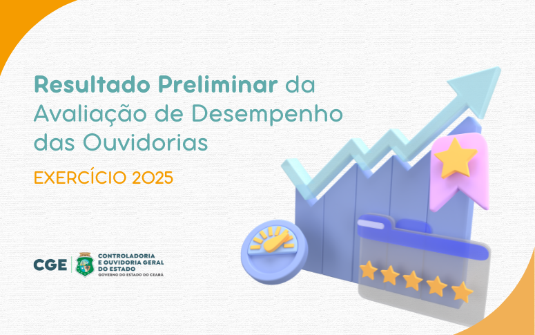 CGE divulga resultado preliminar da Avaliação de Desempenho das Ouvidorias 2025