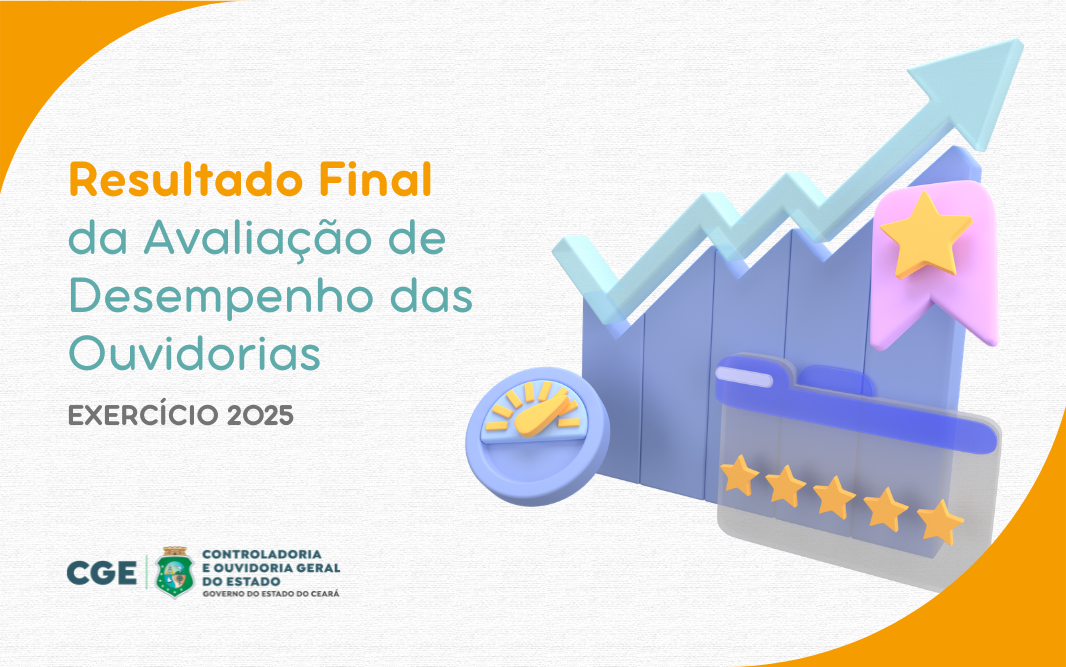 CGE divulga resultado final da Avaliação de Desempenho das Ouvidorias 2025